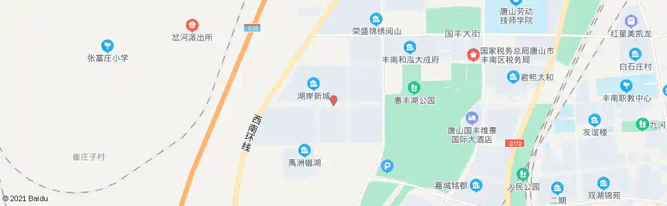 唐山湖岸龙城_公交站地图_唐山公交_妙搜公交查询2025