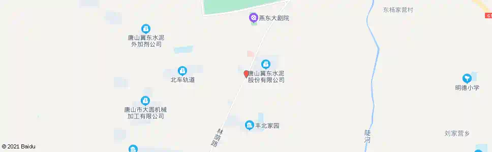 唐山冀东水泥厂_公交站地图_唐山公交_妙搜公交查询2025