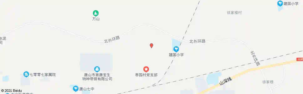 唐山桥北社区_公交站地图_唐山公交_妙搜公交查询2025