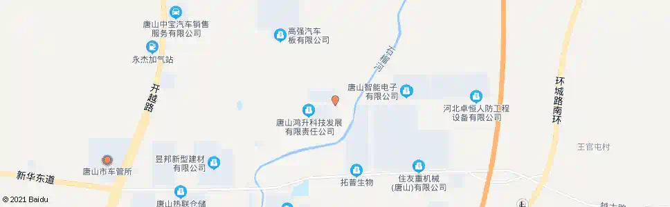 唐山开平工业区管委会_公交站地图_唐山公交_妙搜公交查询2025