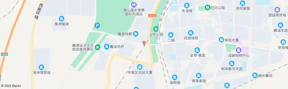 唐山通达韩国城_公交站地图_唐山公交_妙搜公交查询2025