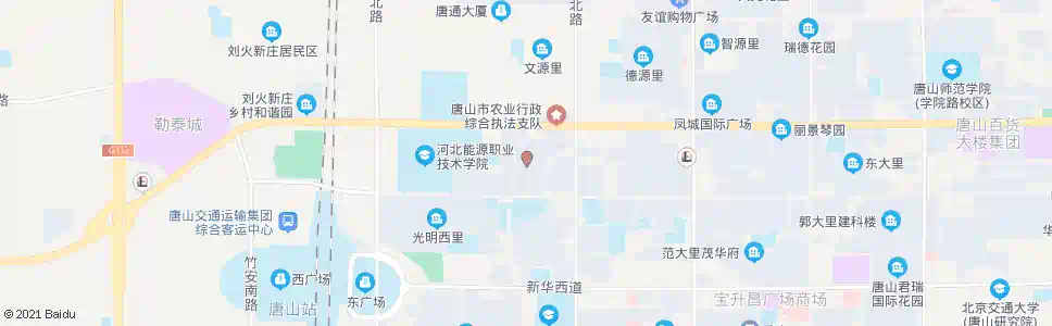 唐山许庄小区_公交站地图_唐山公交_妙搜公交查询2025