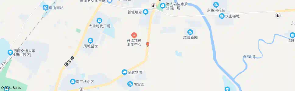 唐山花卉市场_公交站地图_唐山公交_妙搜公交查询2025