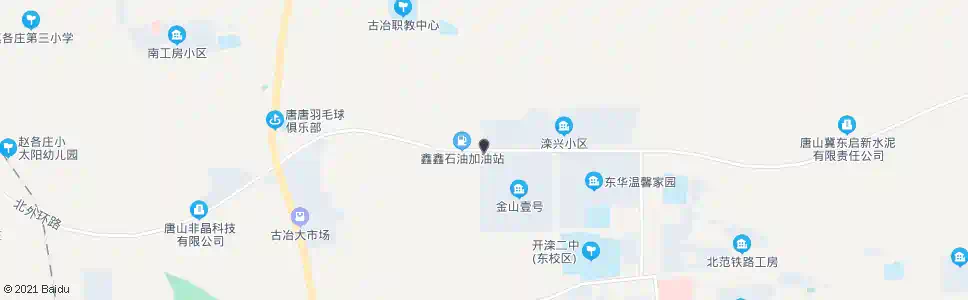 唐山东方楼南路口_公交站地图_唐山公交_妙搜公交查询2025