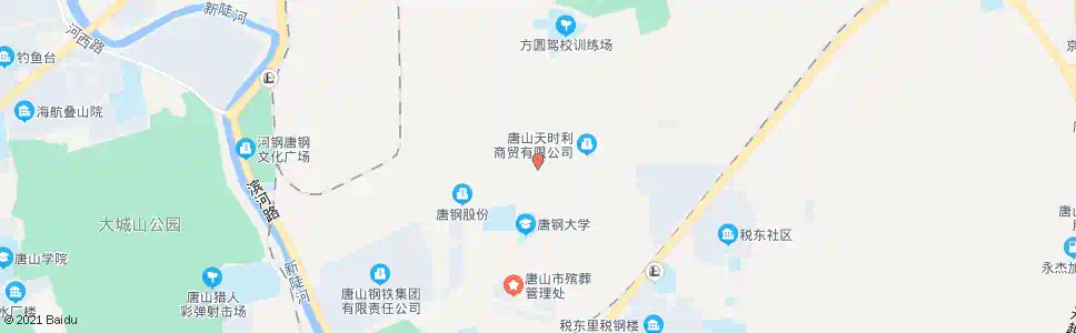 唐山唐钢东门_公交站地图_唐山公交_妙搜公交查询2025