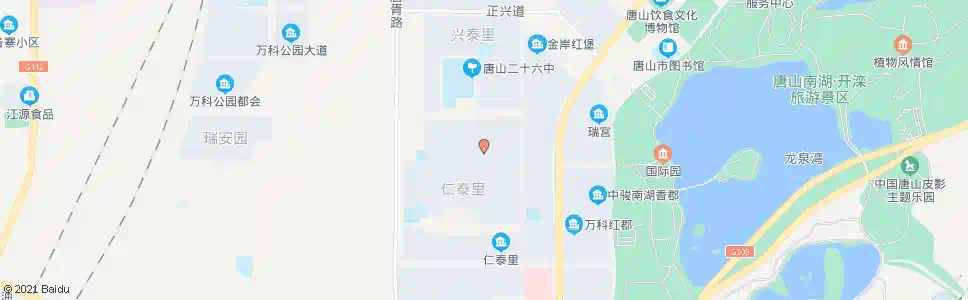 唐山仁泰北里_公交站地图_唐山公交_妙搜公交查询2025
