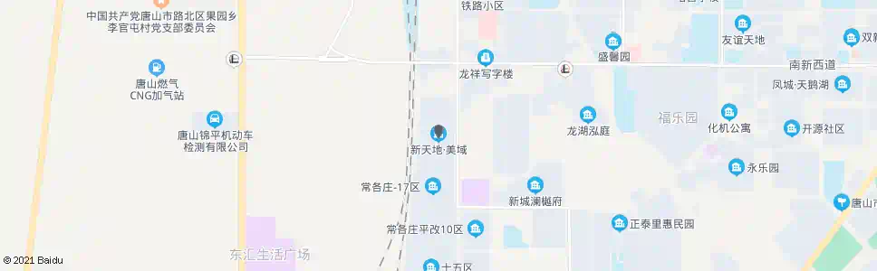 唐山新天地美誉_公交站地图_唐山公交_妙搜公交查询2025