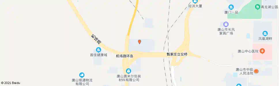 唐山新城子现代4S店_公交站地图_唐山公交_妙搜公交查询2025