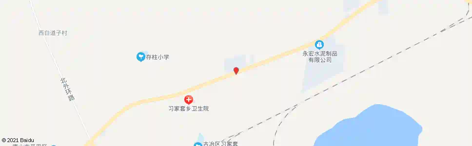 唐山三鑫生化园(副站)_公交站地图_唐山公交_妙搜公交查询2025