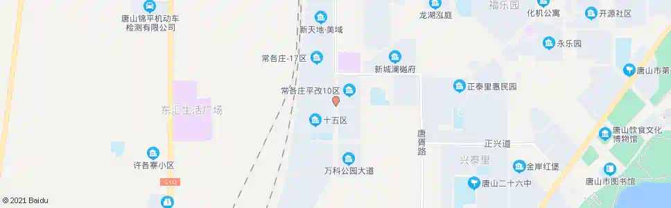 唐山常各庄_公交站地图_唐山公交_妙搜公交查询2025