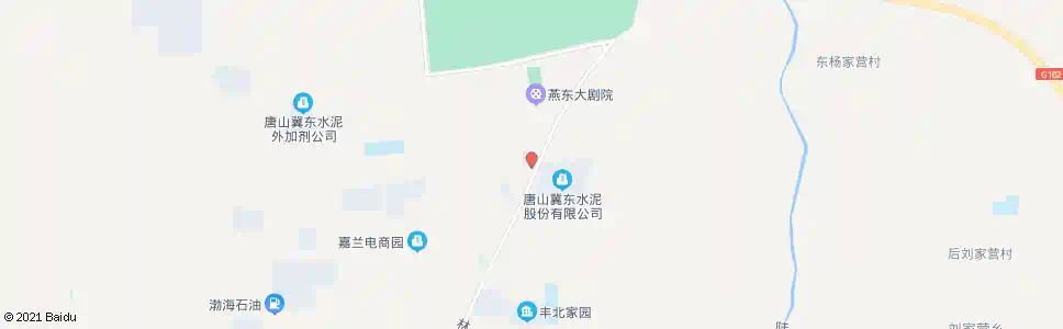 唐山西杨家营南口_公交站地图_唐山公交_妙搜公交查询2025