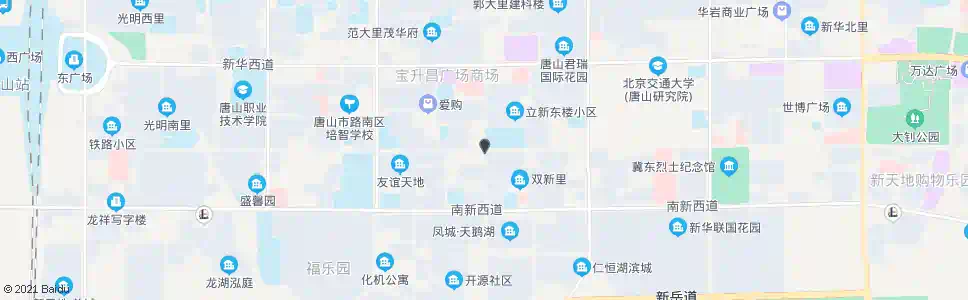 唐山国防道大里路口_公交站地图_唐山公交_妙搜公交查询2025