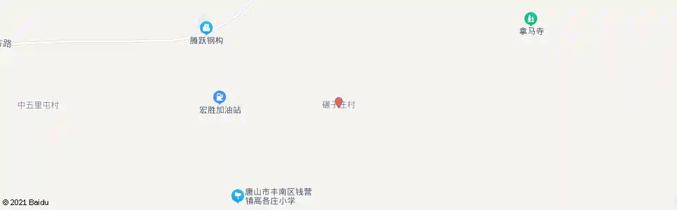 唐山碾子庄_公交站地图_唐山公交_妙搜公交查询2025