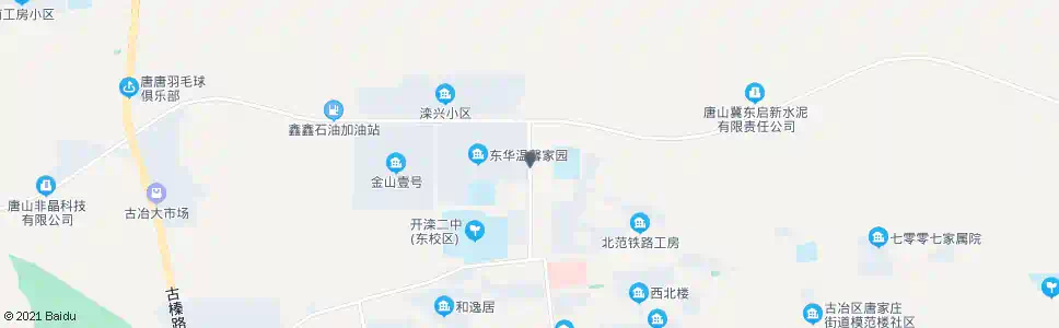 唐山东华小区_公交站地图_唐山公交_妙搜公交查询2025