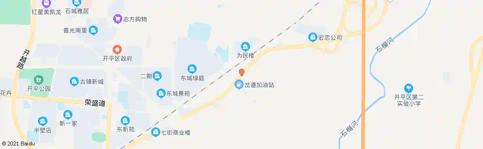 唐山水址工房(副站)_公交站地图_唐山公交_妙搜公交查询2025