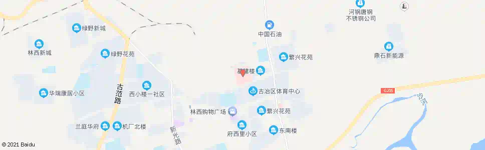 唐山林西矿医院_公交站地图_唐山公交_妙搜公交查询2025