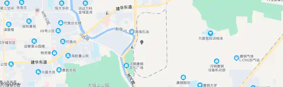 唐山钢厂(滨河路)_公交站地图_唐山公交_妙搜公交查询2025