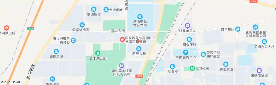 唐山正苑大街东口_公交站地图_唐山公交_妙搜公交查询2025