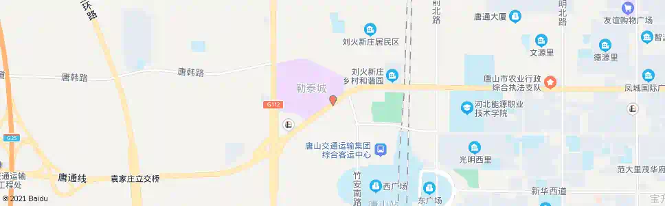 唐山赖旺庄_公交站地图_唐山公交_妙搜公交查询2025