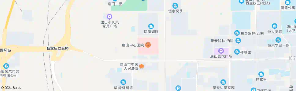 唐山255医院_公交站地图_唐山公交_妙搜公交查询2025