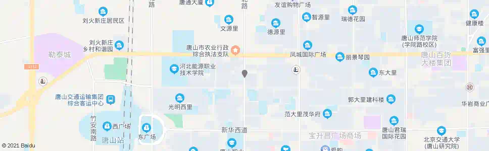 唐山繁荣花园_公交站地图_唐山公交_妙搜公交查询2025