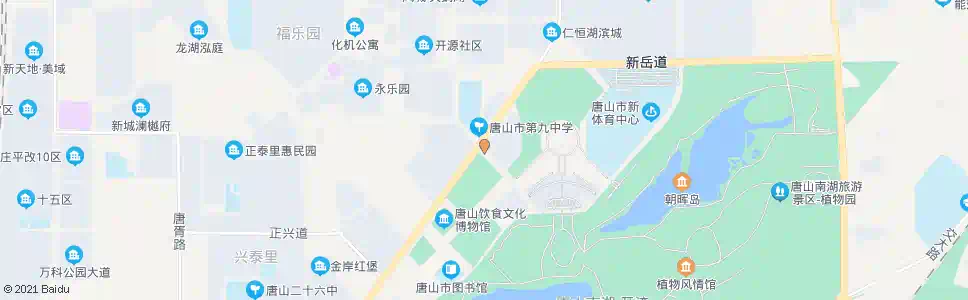 唐山南湖国际会展中心_公交站地图_唐山公交_妙搜公交查询2025