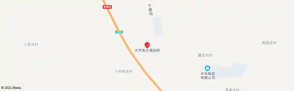 唐山大齐镇政府_公交站地图_唐山公交_妙搜公交查询2025