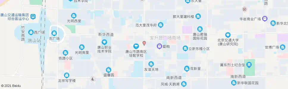 唐山东新楼_公交站地图_唐山公交_妙搜公交查询2025