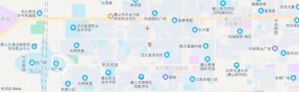 唐山四十八号小区_公交站地图_唐山公交_妙搜公交查询2025