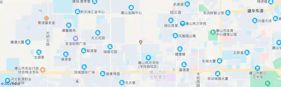 唐山长虹道学院路口_公交站地图_唐山公交_妙搜公交查询2025