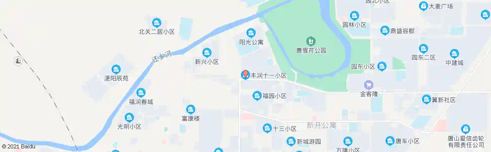 唐山丰润十一小区_公交站地图_唐山公交_妙搜公交查询2025