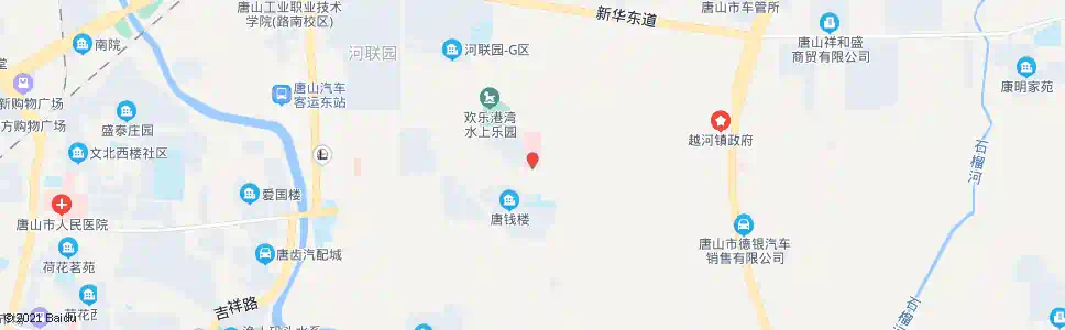 唐山传染病医院_公交站地图_唐山公交_妙搜公交查询2025