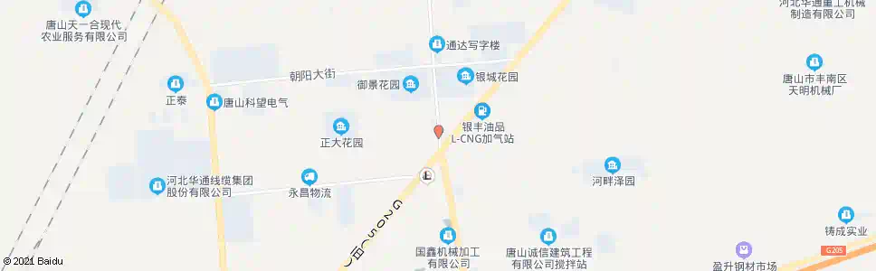 唐山杨贵庄_公交站地图_唐山公交_妙搜公交查询2025