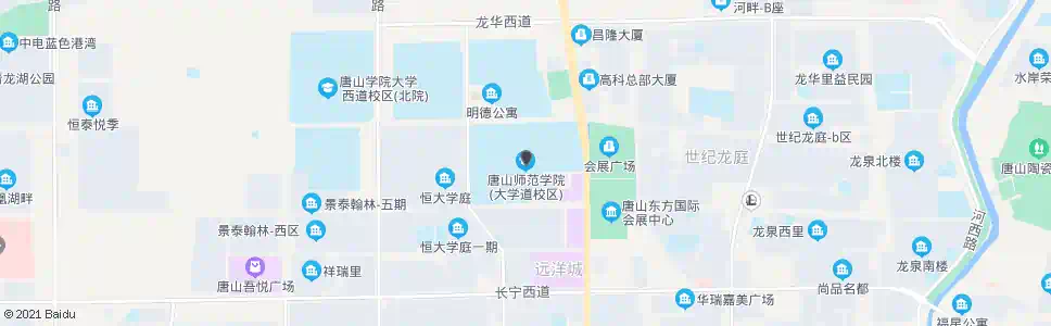 唐山师范学院_公交站地图_唐山公交_妙搜公交查询2025