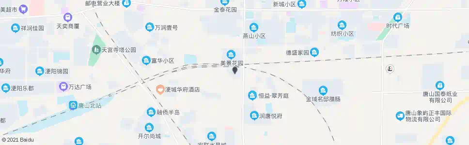 唐山新铁小区_公交站地图_唐山公交_妙搜公交查询2025