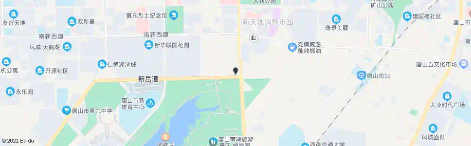 唐山建设路新岳道口_公交站地图_唐山公交_妙搜公交查询2025