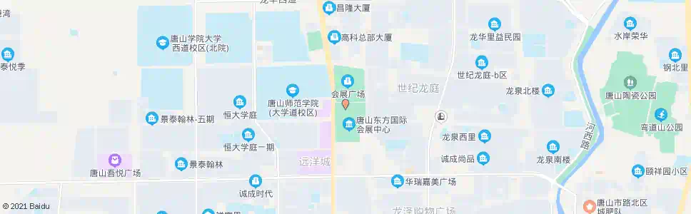 唐山国际会展中心_公交站地图_唐山公交_妙搜公交查询2025