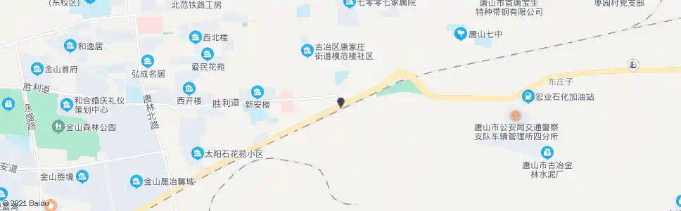 唐山东工房市场_公交站地图_唐山公交_妙搜公交查询2025