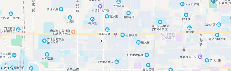 唐山中信北新支行_公交站地图_唐山公交_妙搜公交查询2025