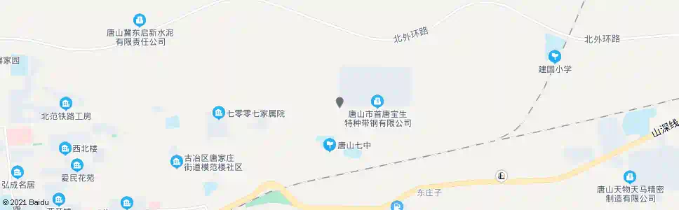 唐山卑家店大集_公交站地图_唐山公交_妙搜公交查询2025