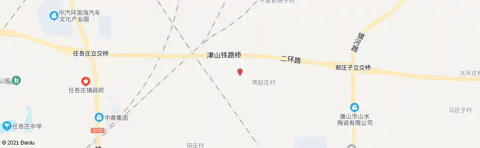 唐山周赵庄_公交站地图_唐山公交_妙搜公交查询2025