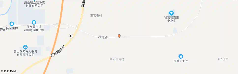 唐山中五里屯_公交站地图_唐山公交_妙搜公交查询2025