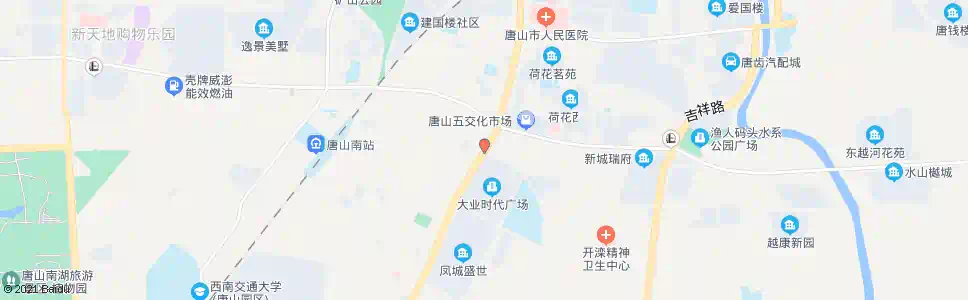 唐山南新道口_公交站地图_唐山公交_妙搜公交查询2025