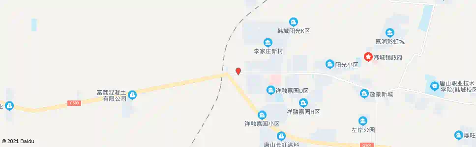 唐山李庄子_公交站地图_唐山公交_妙搜公交查询2025