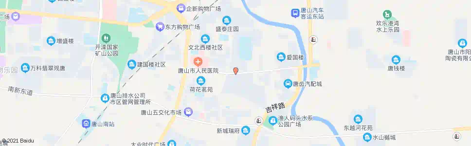 唐山荷花坑_公交站地图_唐山公交_妙搜公交查询2025