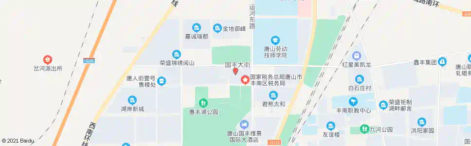 唐山丰南镇政府_公交站地图_唐山公交_妙搜公交查询2025
