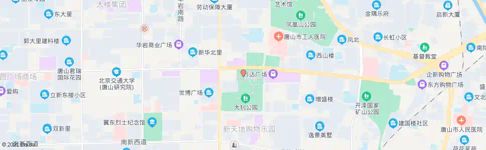 唐山抗震纪念碑_公交站地图_唐山公交_妙搜公交查询2025