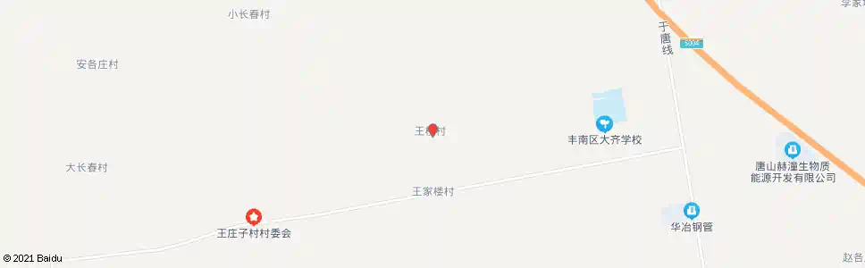 唐山王家楼村_公交站地图_唐山公交_妙搜公交查询2025