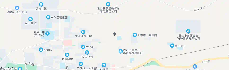 唐山卑家店车场_公交站地图_唐山公交_妙搜公交查询2025
