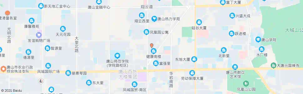唐山健康楼_公交站地图_唐山公交_妙搜公交查询2025